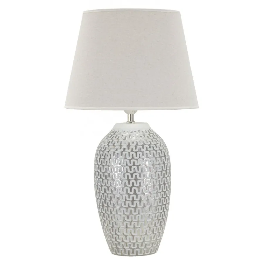 LAMPA STOŁOWA Z ŻYWICY WAVE Ø 35X65 cm